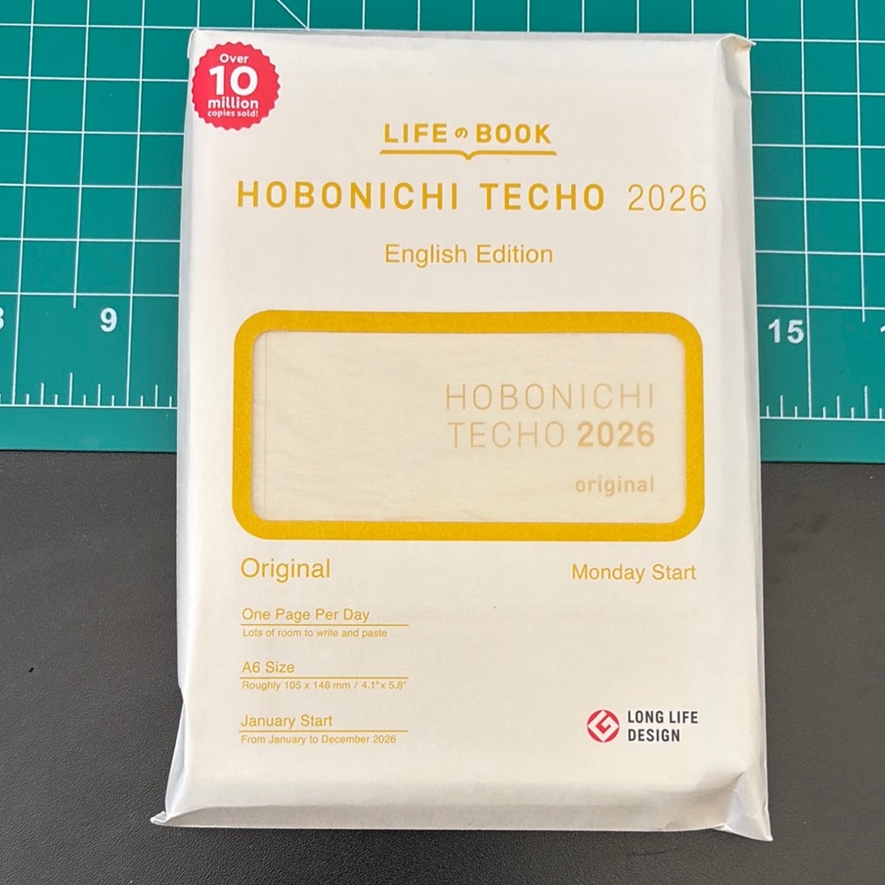 Hobonichi Techo 2026 Planner - Cream